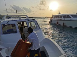 Meeru Island transfer Impressions, all transfers by Speedboat