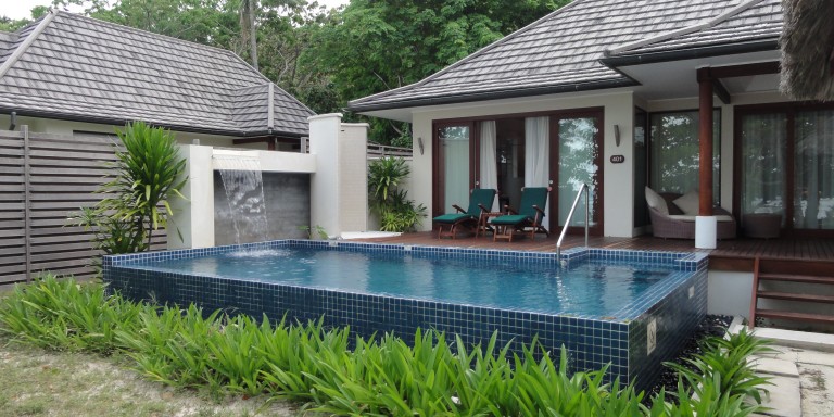 Deluxe Beachfront Pool Villa  - Enjoy absolute privacy in your own little empire.